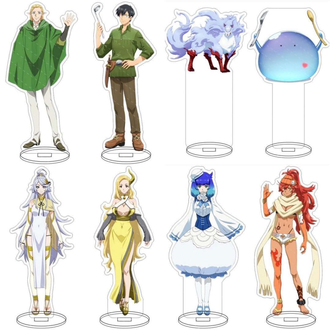 Amazon.co.jp: WJFFHYK とんでもスキルで異世界放浪メシ アクリル